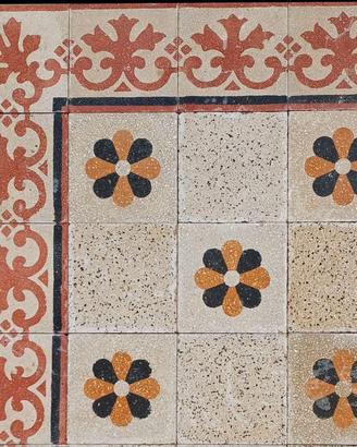 Graniglie d'epoca per bagno, cementine bagno