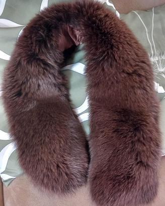 N.4 colli pellccia volpe