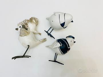 Soprammobili uccellini