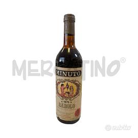 VINO DA ESPOSIZIONE BAROLO CANTINA MINUTO 1975 SIG