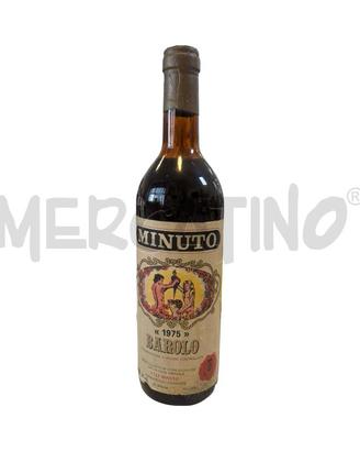 VINO DA ESPOSIZIONE BAROLO CANTINA MINUTO 1975 SIG