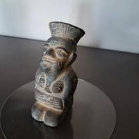 copia statuetta precolombiano terracotta La Tolita