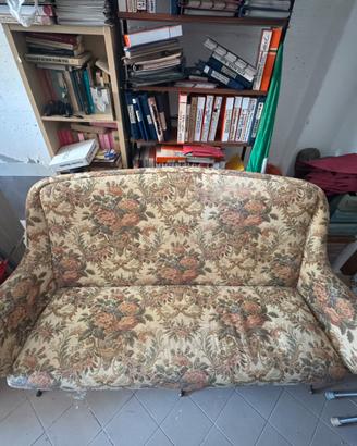 Divano Vintage-design damascato