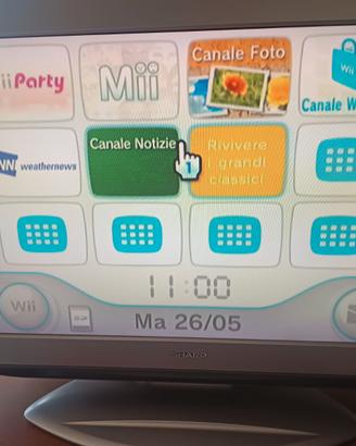 Console Nintendo Wii Bianca + 2 Controller +giochi