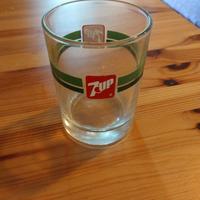 Bicchieri 7up anni '80 vintage