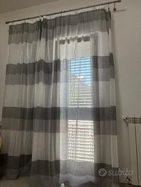 Tenda arriviata con ganci moderna