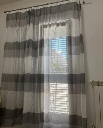 Tenda arriviata con ganci moderna