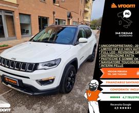 JEEP Compass 2017 2.0 Mjt 140cv 4WD AUTOM Limited