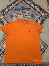 Ralph Lauren maglietta arancione taglia L bambino