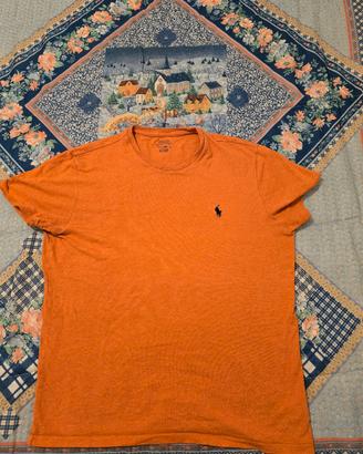 Ralph Lauren maglietta arancione taglia L bambino