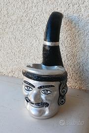 Statua Posacenere artigianale a forma di pipa