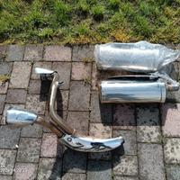 scarichi originali Triumph Speed triple 2008