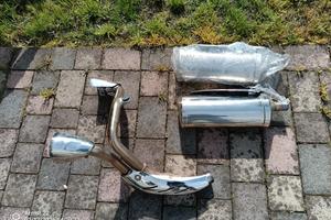 scarichi originali Triumph Speed triple 2008