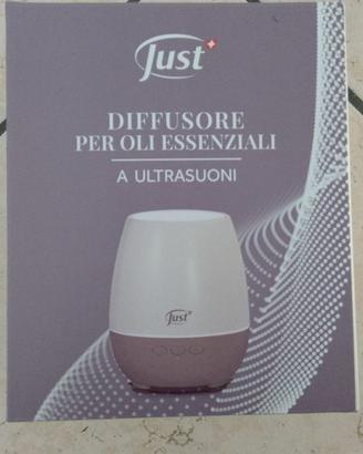 Diffusore Just per Oli Essenziali a Ultrasuoni