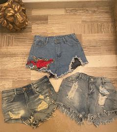 Lotto jeans skinny e shorts TG 42/44 vari brand