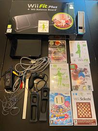 Nintendo Wii Black con Balance Board + giochi