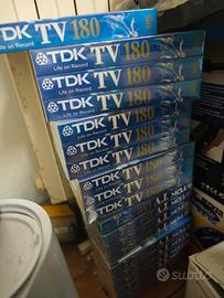 VIDEOCASSETTE FILM PANORAMA E TDK VERGINI