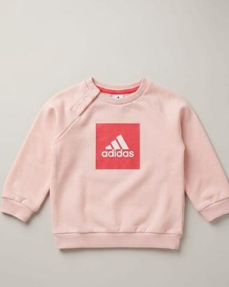 Felpa Adidas rosa 12-18 mesi