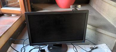 Kit PC/SmartWorking:  Monitor  Acer 18 pollici + T