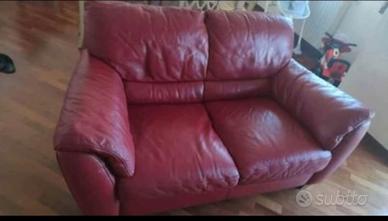 Divano in pelle "Divani&Divani