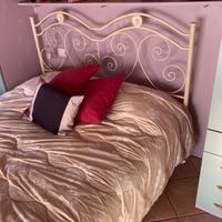 Letto ferro bianco