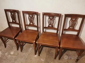 sedie legno 