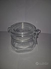 Barattolo in vetro con chiusura ermetica 'Fido'