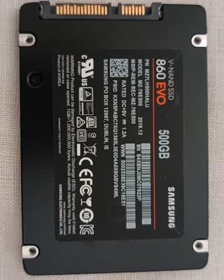 SSD SAMSUNG 860 EVO 500Gb