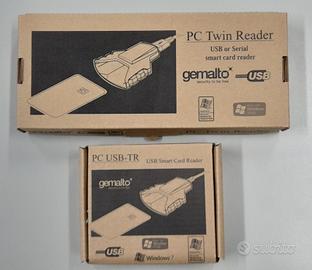 10 Lettori SmartCard GEMALTO Firma Digitale NUOVI