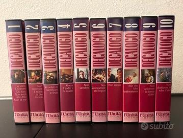 VHS originali Decalogo di Krzysztof Kieślowski