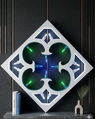 Luminaria  “quadrifoglio” LED