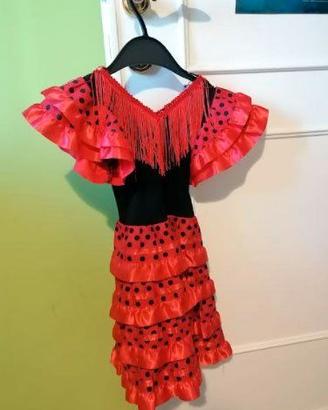 costume di carnevale SPAGNOLA 3 anni