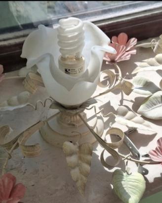 Lampade/applique da parete floreale