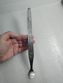 Paletta da servizio vintage per caviale / burro 