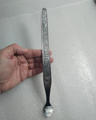 Paletta da servizio vintage per caviale / burro 