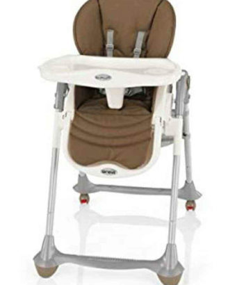 Brevi seggiolone per la pappa B-fun moka