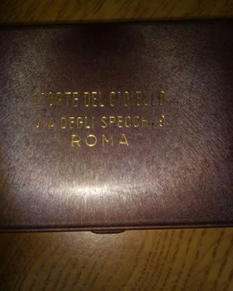 Orecchini vintage oro e perle