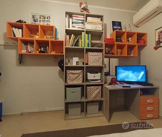 Libreria e scrivania 