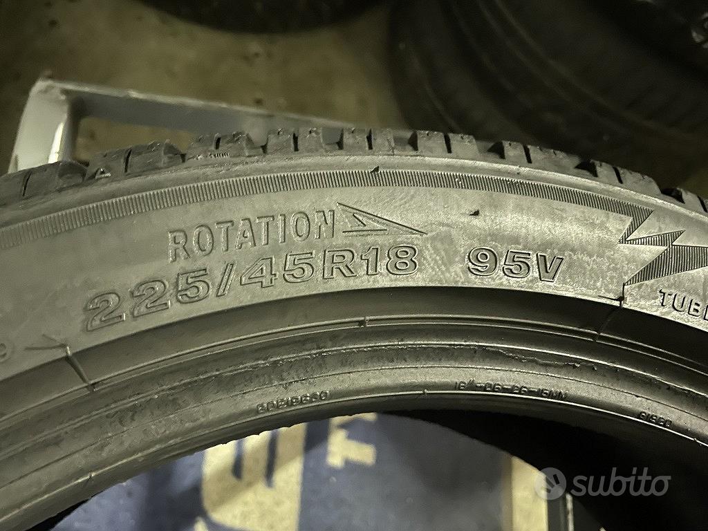 Subito - LWD Pneumatici D'occasioni - 2 gomme 225/45 R18. Bridgestone  Invernali RFT 85% - Accessori Auto In vendita a Milano