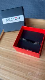 Bracciale Sector Gioielli in Acciaio e Ceramica