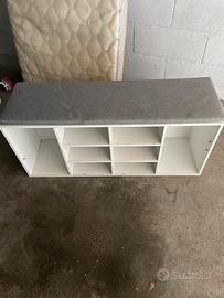 Scarpiera con morbida seduta