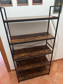 Mobile in ferro e legno 158x80x30