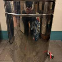 Fusto contenitore bidone olio 75 litri