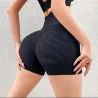 Pantaloncini sportivi push-up donna a vita alta – 