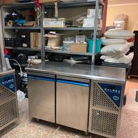 Bancone Freezer in acciaio