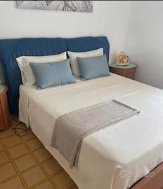 Letto contenitore con comodini e settimino