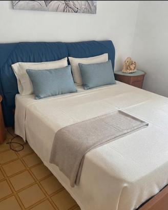Letto contenitore con comodini e settimino