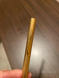 Penna placcata oro Ronson