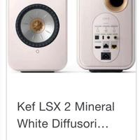 Casse Kef LSX 2 ancora in garanzia wifi 200w rms