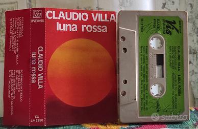 Rarità musicassetta Claudio Villa Luna Rossa  + 2